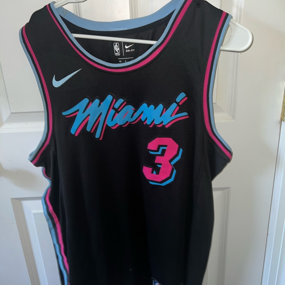 Nike Dwayne Wade Miami Heat Jersey City Edition